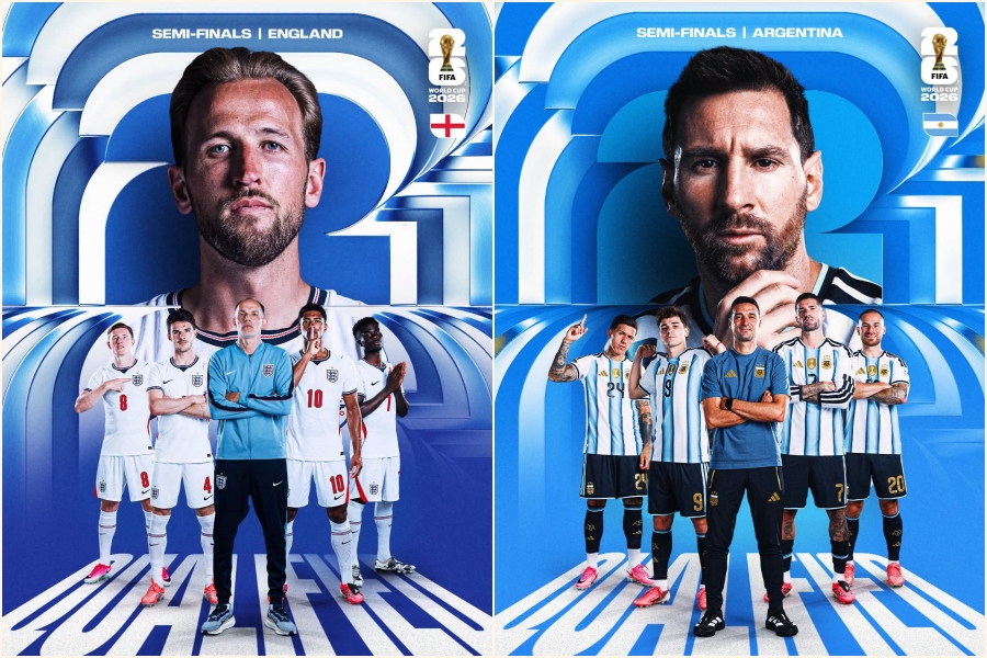 Anh có màn đối đầu duyên nợ với Argentina (Ảnh: FIFA)