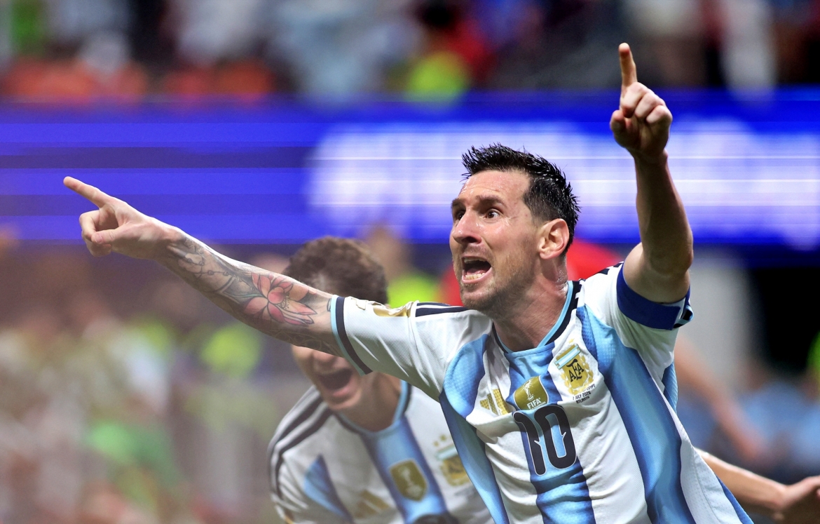 Lionel Messi thi đấu rực sáng đưa Argentina vào tứ kết World Cup 2026. (Ảnh: Reuters)