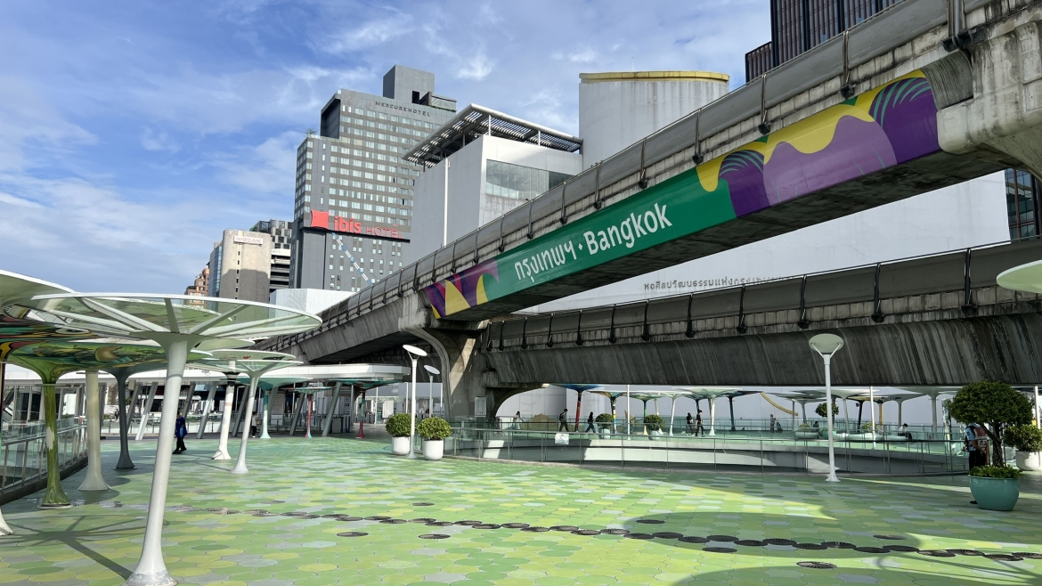 Trung tâm thủ đô Bangkok. Ảnh: Ngọc Diệp/VOV-Bangkok