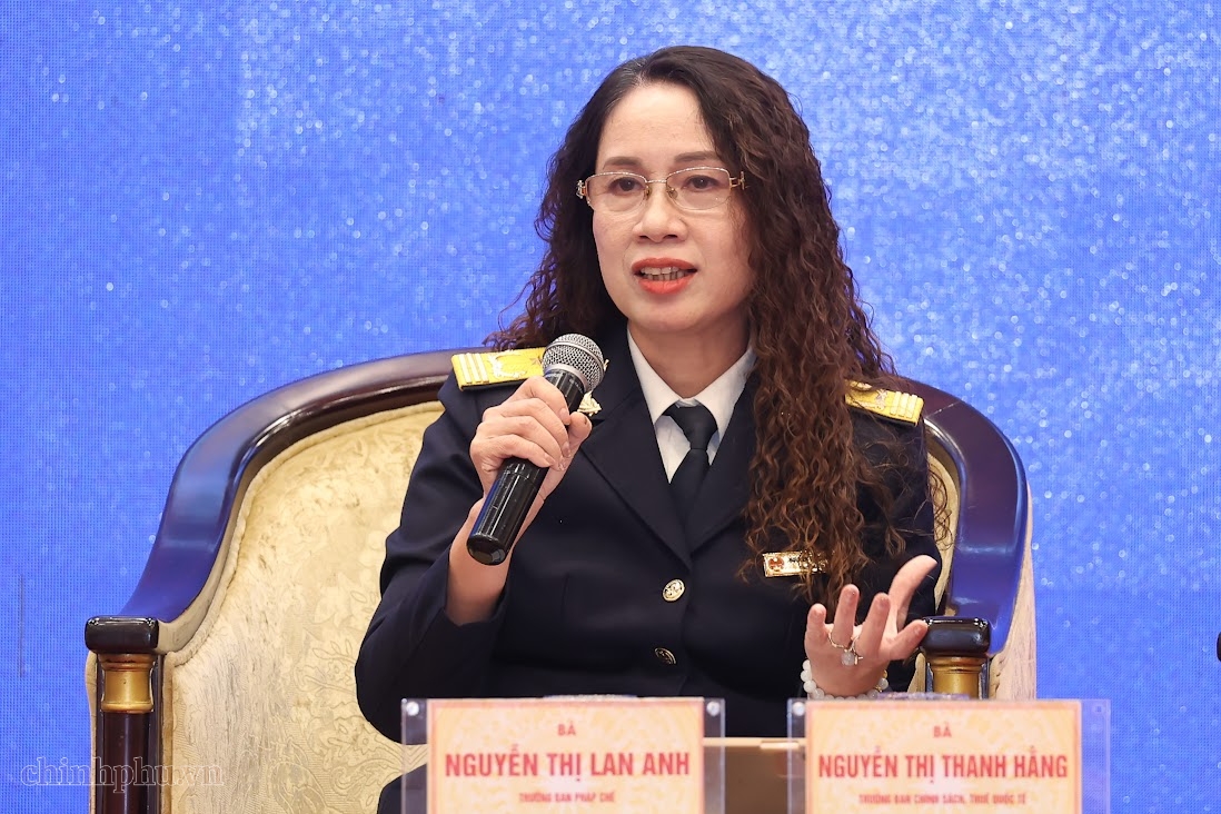 Bà Nguyễn Thị Lan Anh, Trưởng ban Pháp chế (Cục Thuế)