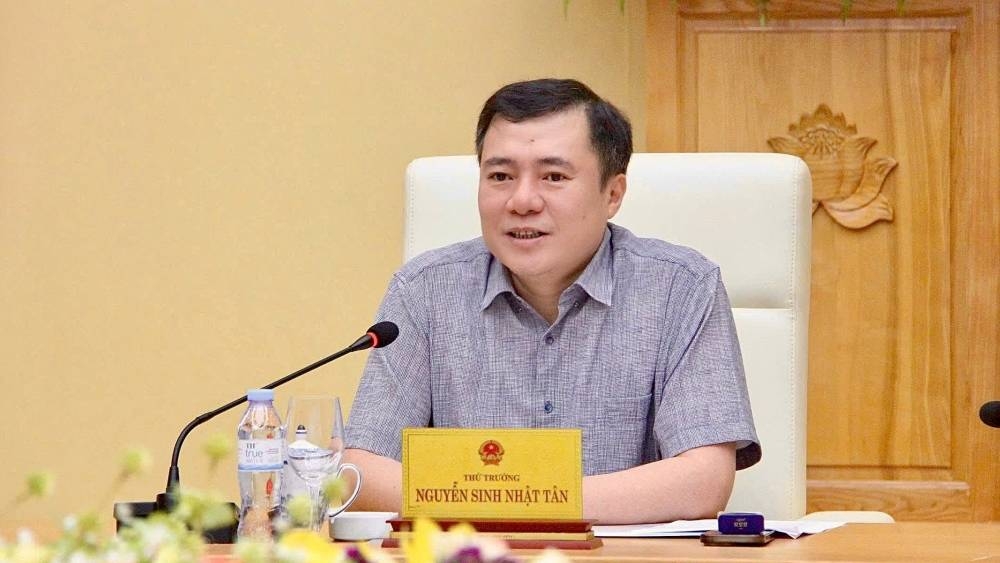Thứ trưởng Bộ Công Thương Nguyễn Sinh Nhật Tân.