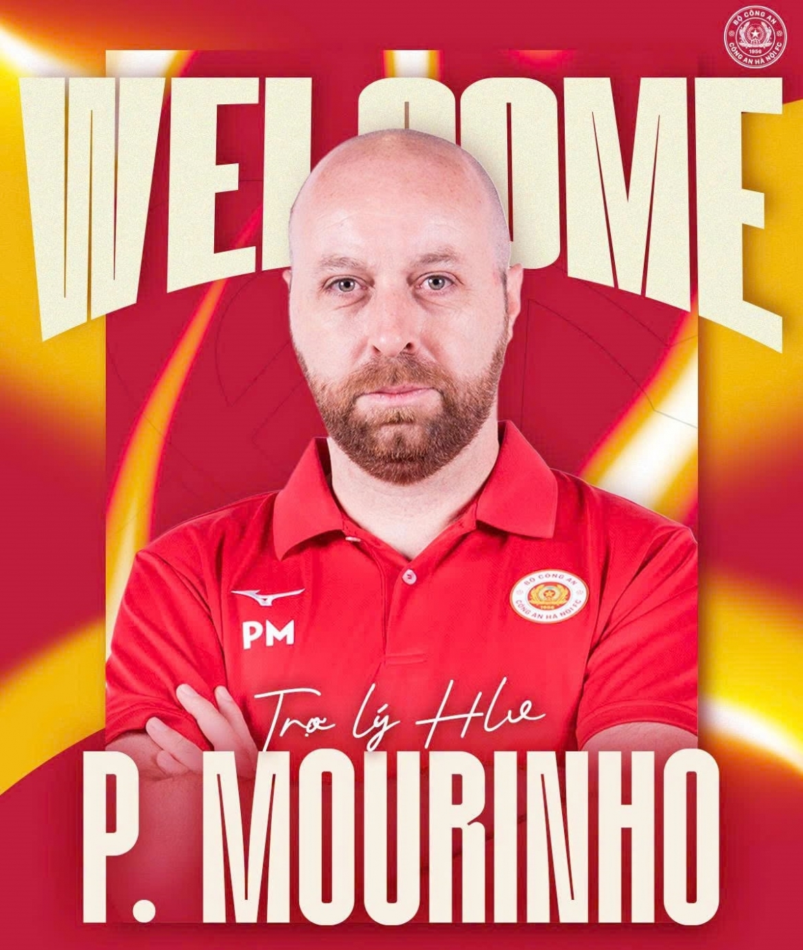 CLB Công an Hà Nội (CAHN) chính thức bổ nhiệm HLV người Bồ Đào Nha Paulo Mourinho vào cương vị trợ lý HLV trưởng.