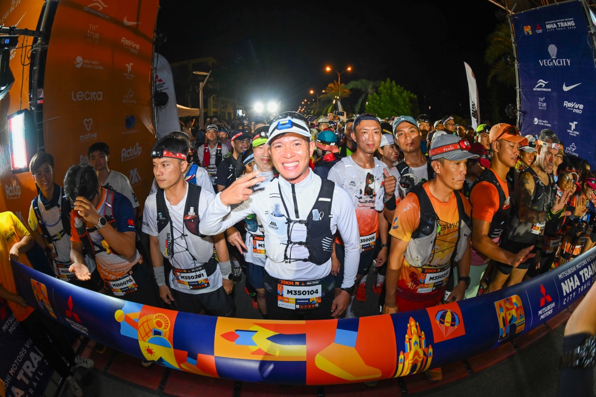 Nha Trang City Trail 2026 mang đến cho các runner “năng lượng biển” dồi dào (Ảnh: M.V)