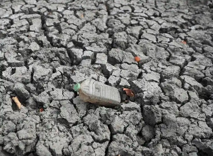 Một vùng đất bị hạn hán do hiện tượng El Nino. Ảnh: Tân Hoa xã