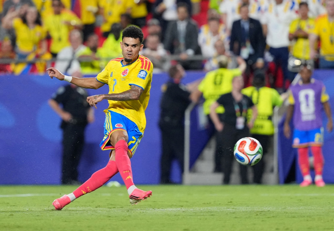 Luis Diaz là ngôi sao sáng nhất của Colombia. (Ảnh: Reuters)