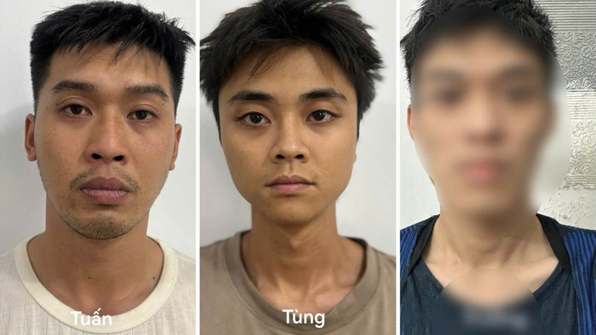 Các đối tượng bị bắt giữ