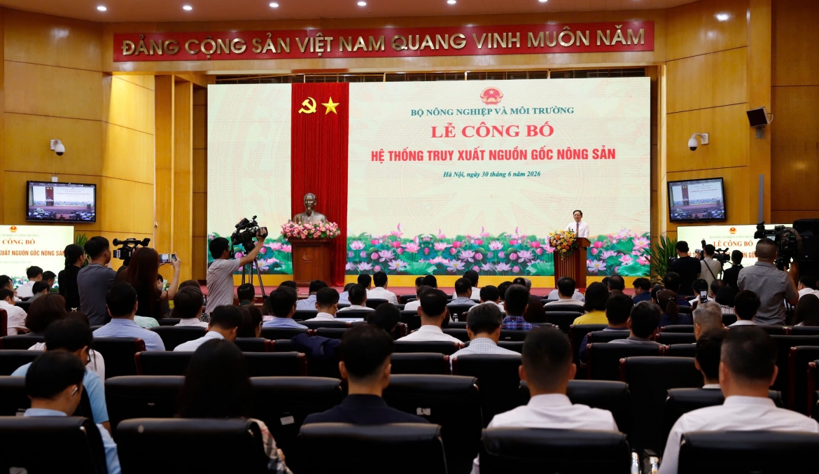 Công bố Hệ thống truy xuất nguồn gốc nông sản Việt Nam