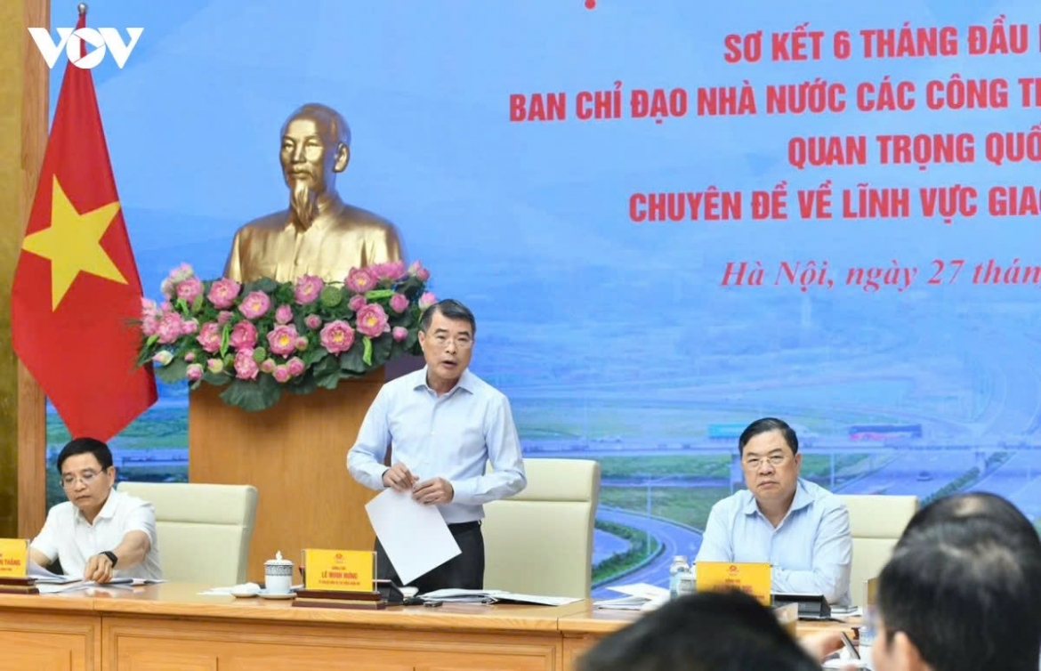 Thủ tướng Lê Minh Hưng chủ trì Hội nghị trực tuyến sơ kết 6 tháng đầu năm 2026 về lĩnh vực giao thông vận tải.