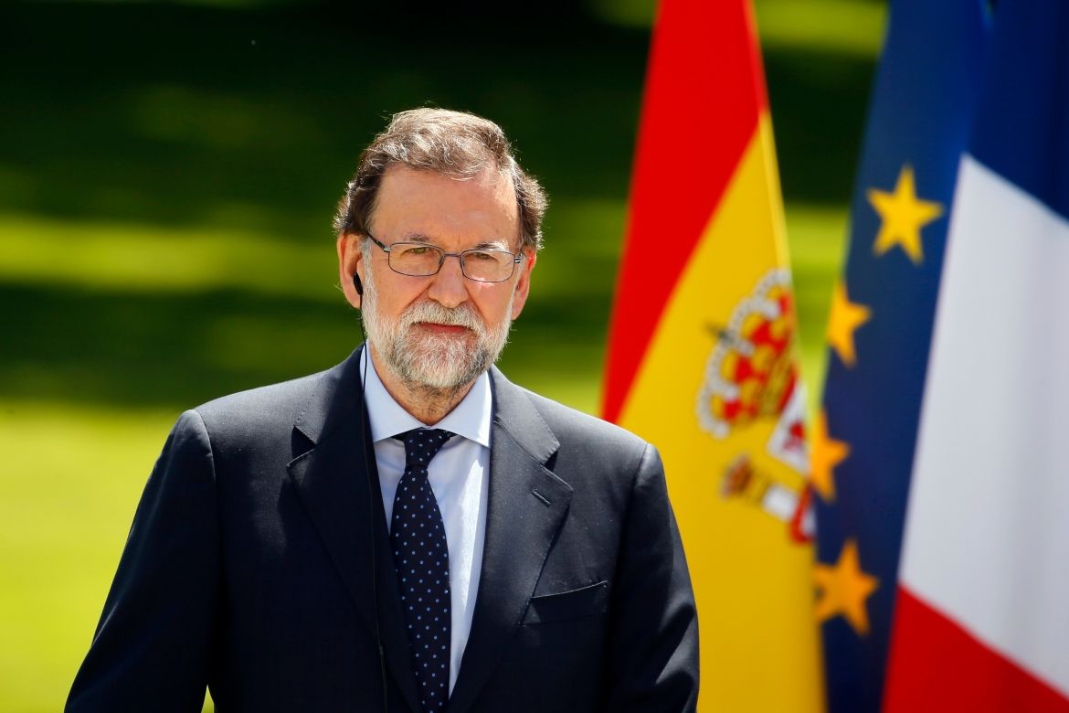 Cựu Thủ tướng Tây Ban Nha Mariano Rajoy. (Ảnh: AP)
