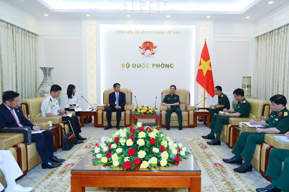Quang cảnh buổi tiếp.