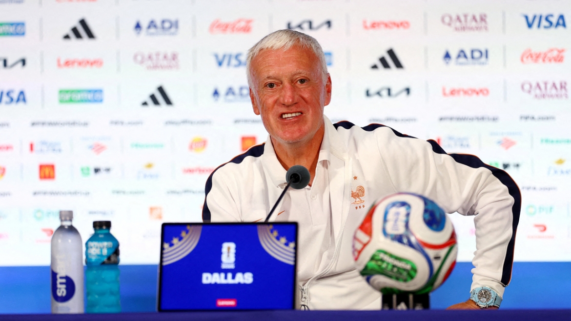 HLV Deschamps đặt mục tiêu cùng ĐT Pháp vào chung kết World Cup 2026 (Ảnh: Reuters)