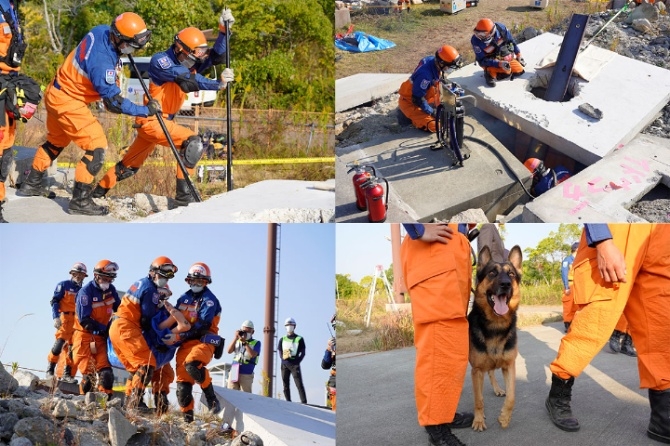 Đội cứu trợ thảm họa Nhật Bản đã tham gia hoạt động khắc phục hậu quả thiên tai ở nhiều nơi trên thế giới. (Ảnh JICA)