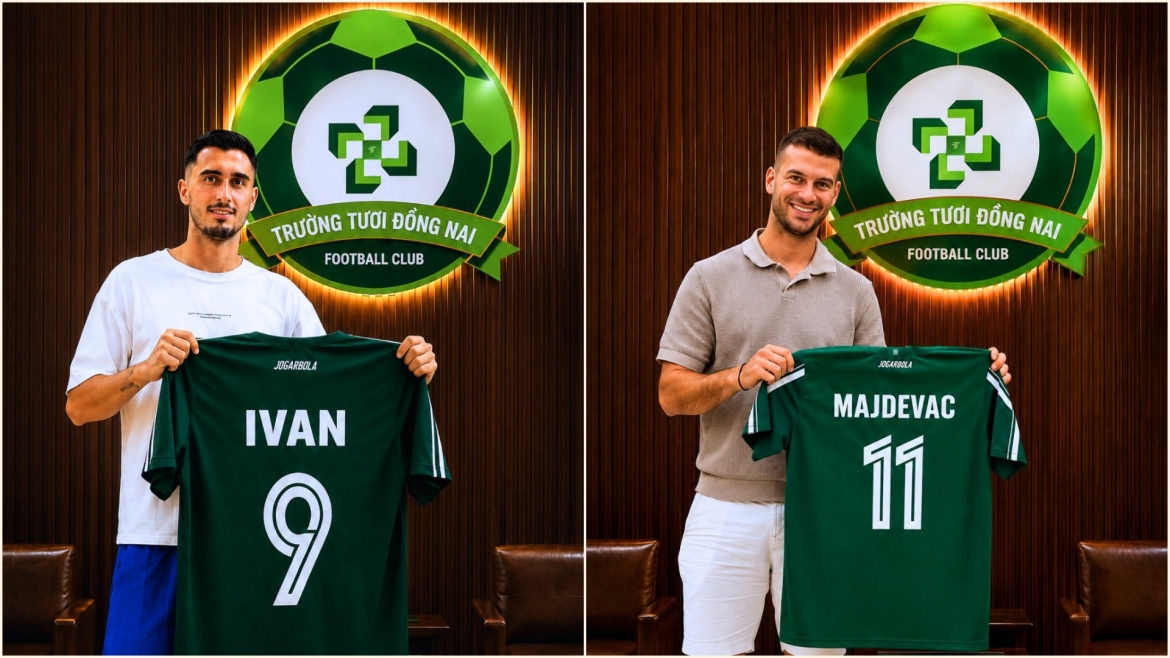 Andrei Ivan và Andrija Majdevac là hai cầu thủ đắt giá nhất V-League 2026/2027 tính đến thời điểm hiện tại.