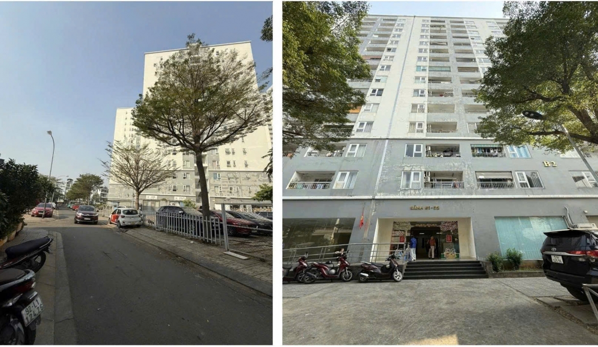 Tổ hợp chung cư H098 và T106. Ảnh: VP