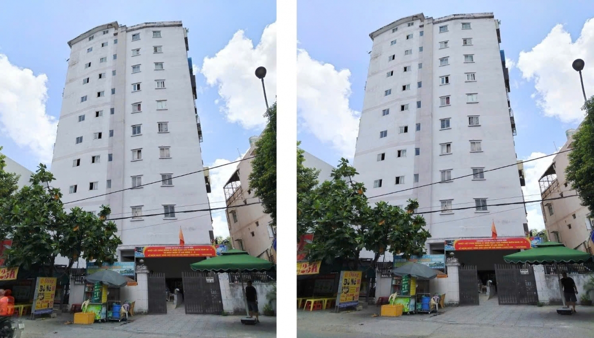 Dự án Khu nhà ở gia đình sĩ quan, quân nhân chuyên nghiệp, công nhân viên quốc phòng. Ảnh: VP