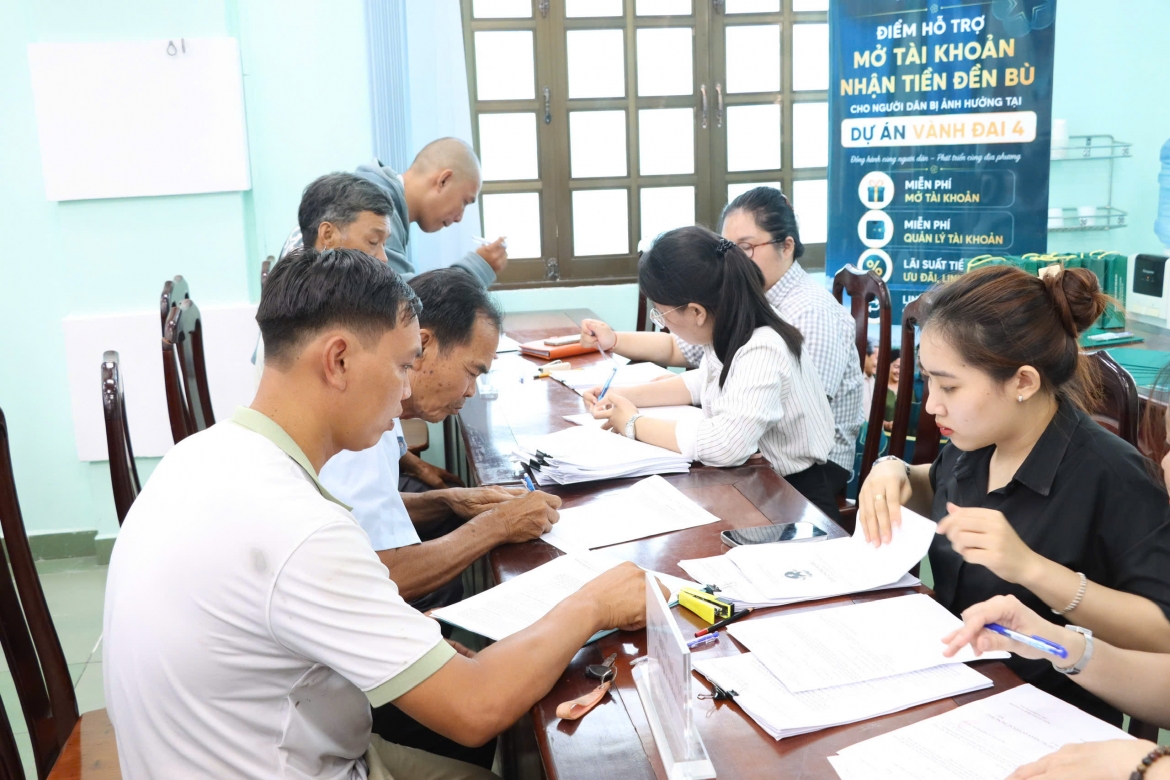 Dự án Vành Đai 4 đoạn qua xã Tân An Hội có 826 trường hợp bị ảnh hưởng. Ảnh: AT