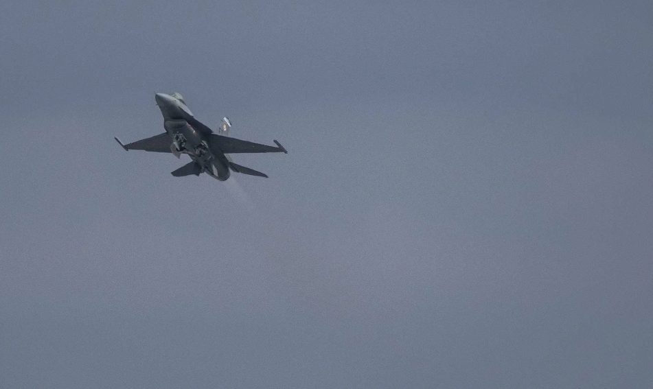 Máy bay chiến đấu F-16 trong quá trình thử nghiệm. Ảnh: Không quân Mỹ