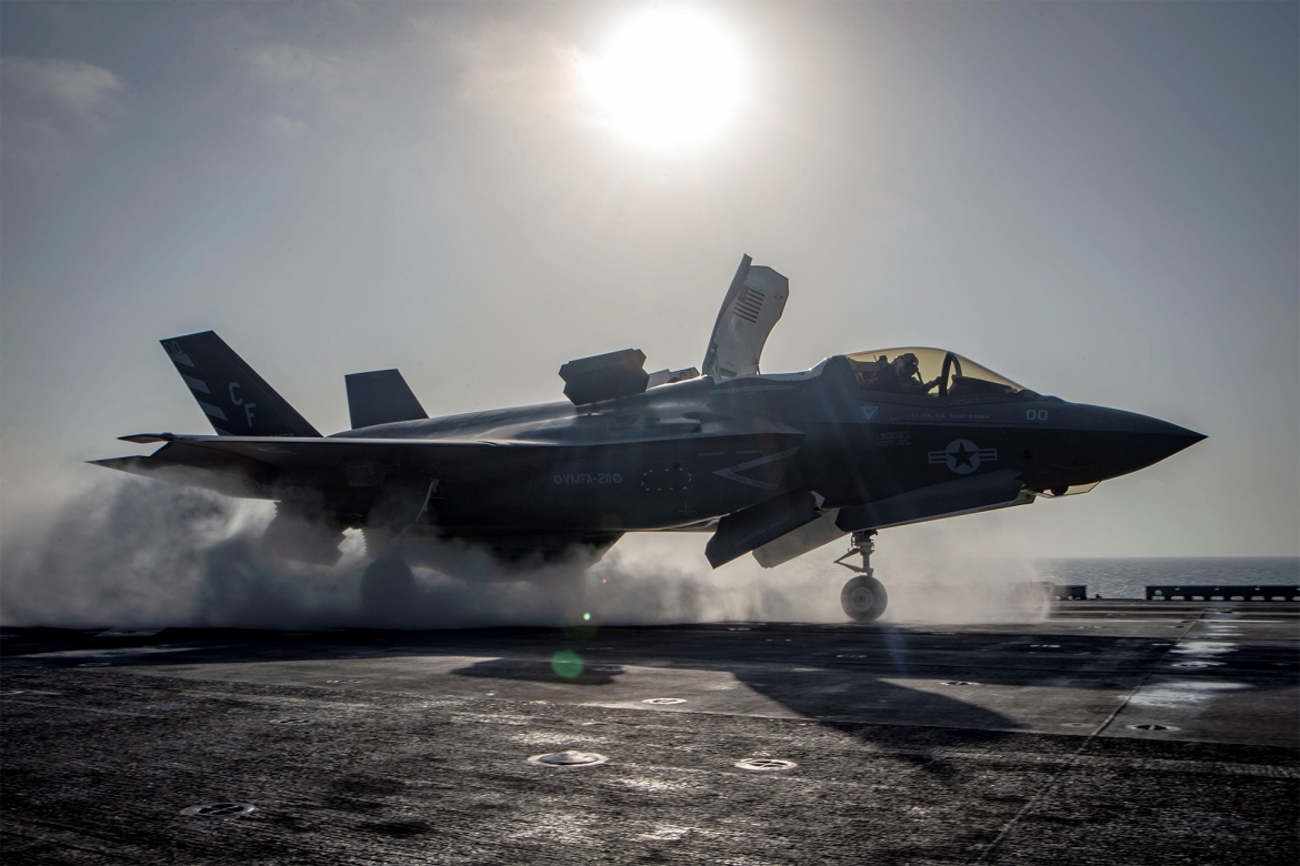 Tiêm kích F-35A của Mỹ. Ảnh: Reuters.