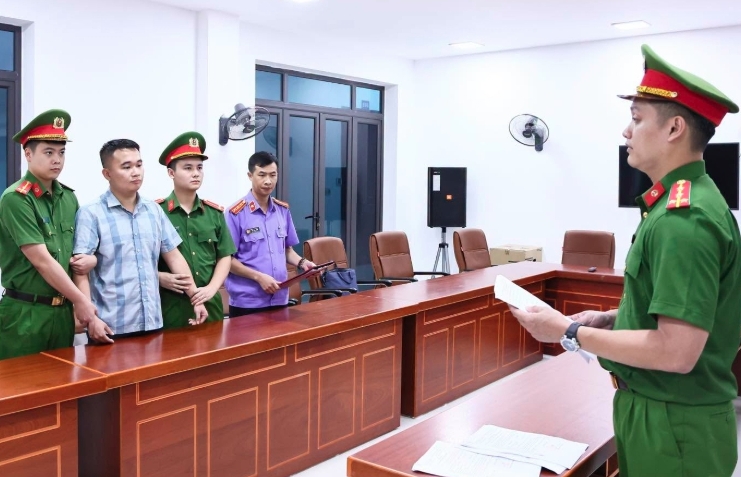 Công an tỉnh Tuyên Quang thi hành lệnh giữ người khẩn cấp đối với Nguyễn Hà Duy