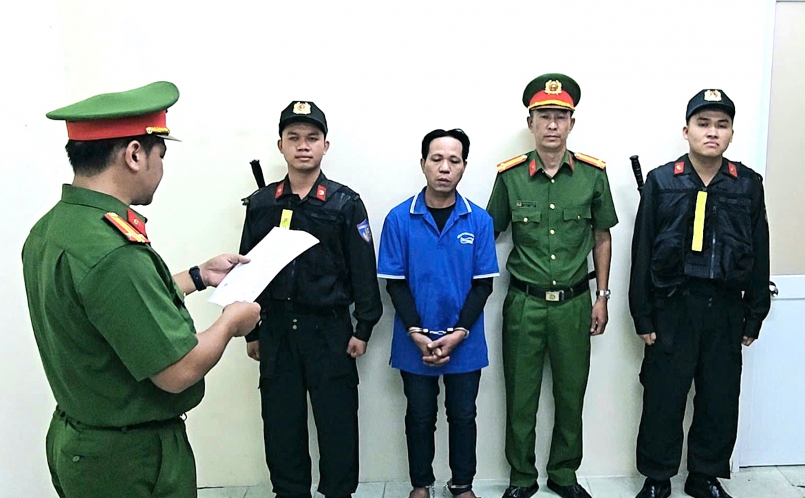 Công an TP.HCM đã làm rõ và bắt giữ nghi phạm là Thạch Kim Thái (SN 1978, quê Cần Thơ). (Ảnh: CACC)