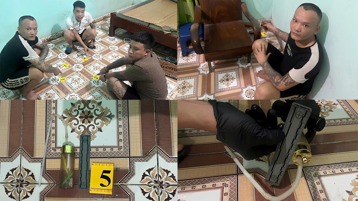 Hiện tường các đối tượng sử dụng trái phép chất ma túy