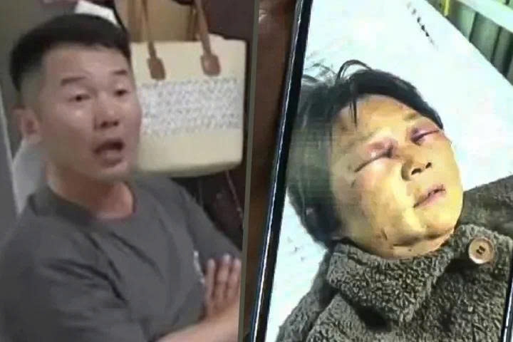 Tiêu không bảo vệ mẹ mình khi vợ hành hung.