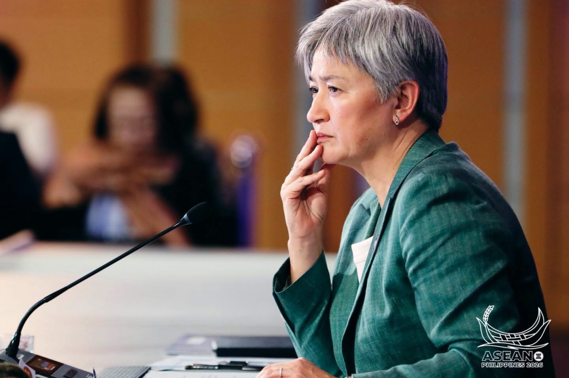 Bộ trưởng Ngoại giao Australia Penny Wong tại hội nghị. (Nguồn: ASEAN 2026)
