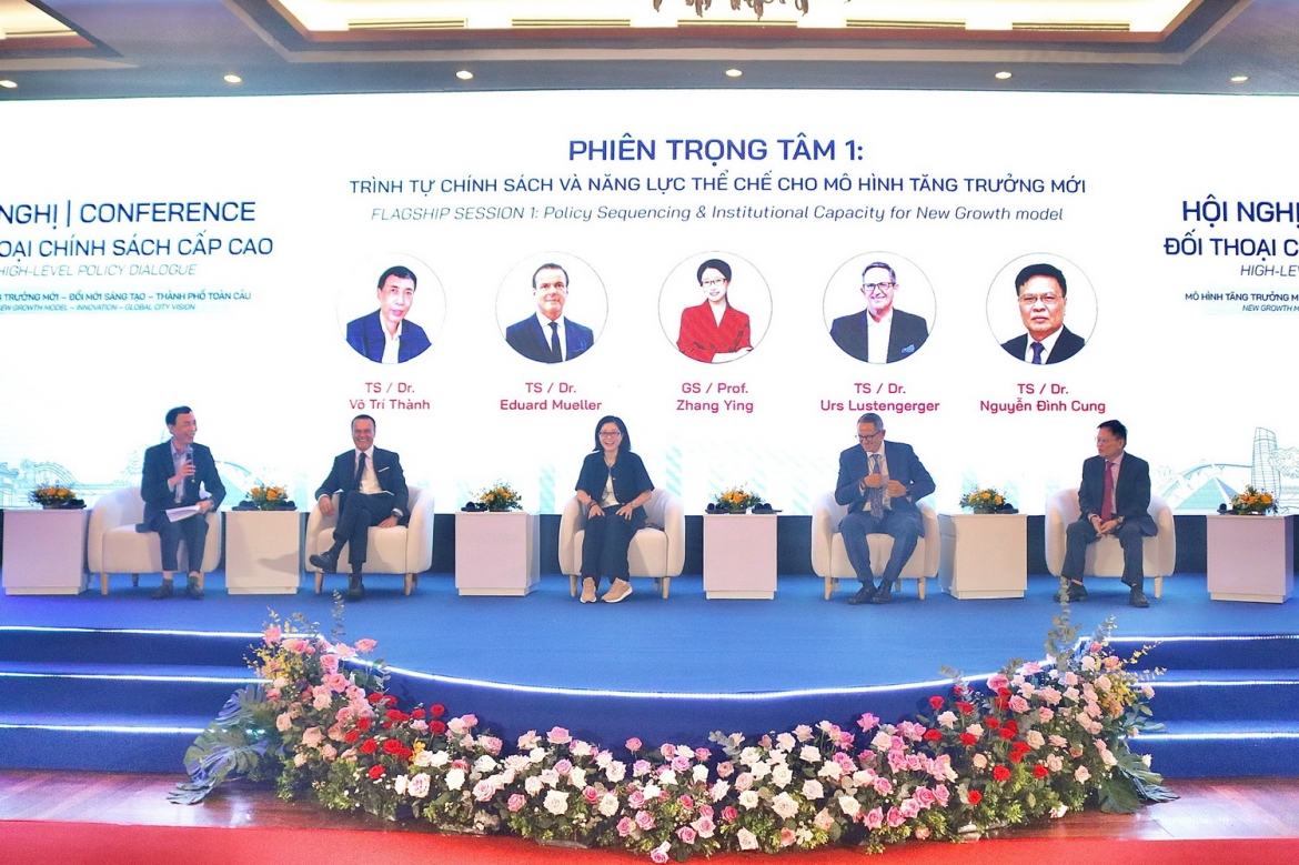 Hội nghị “Trình tự chính sách và năng lực thể chế cho mô hình tăng trưởng mới”