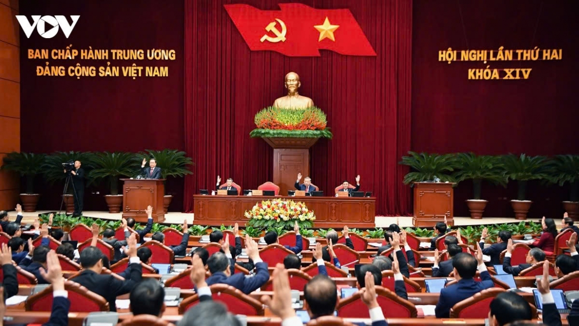 Hội nghị lần thứ 2 Ban Chấp hành Trung ương Đảng khóa XIV khai mạc trọng thể hồi tháng 3/2026.