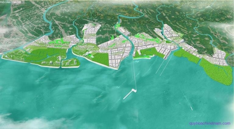 Phối cảnh Khu Kinh tế tự do Hưng Yên