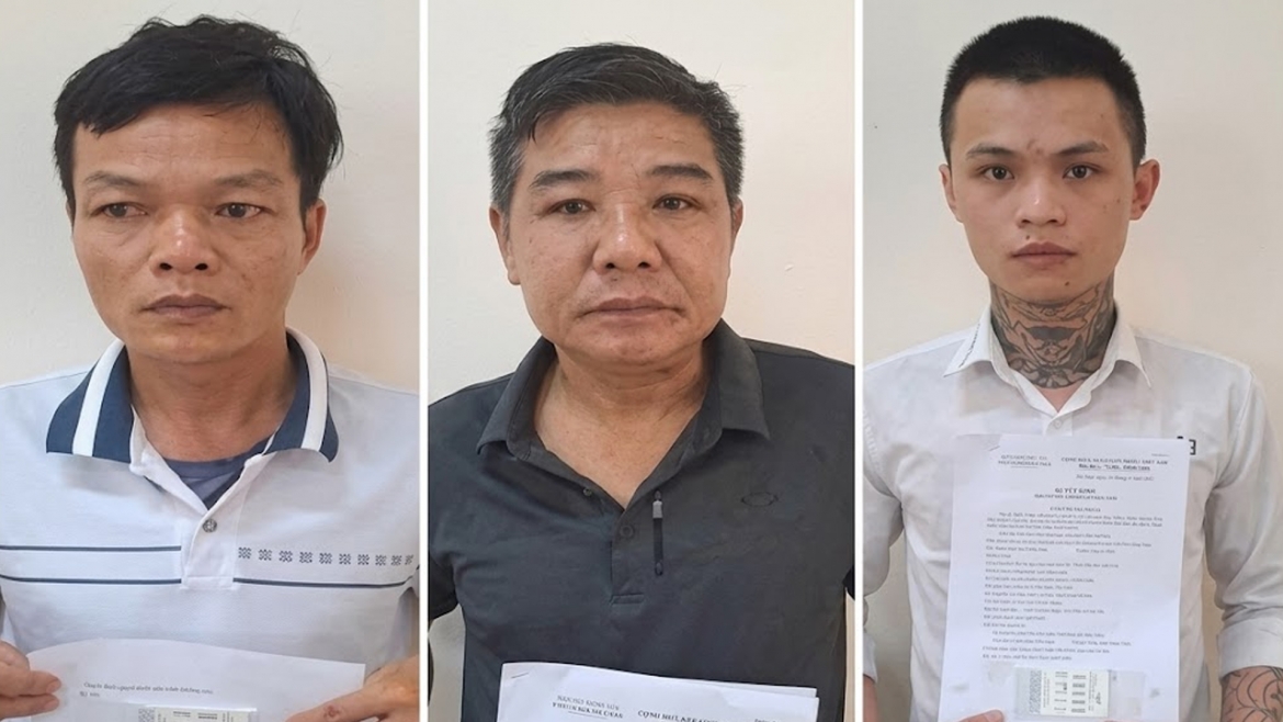 Công an đã tạm giữ 3 đối tượng dương tính với ma túy