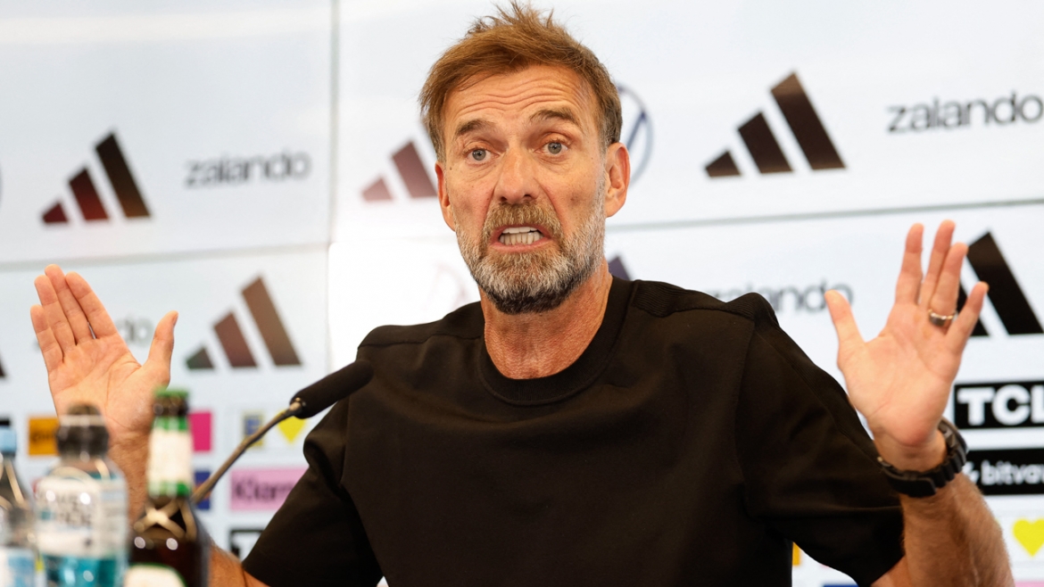 HLV Jurgen Klopp dẫn dắt ĐT Đức (Ảnh: Reuters)
