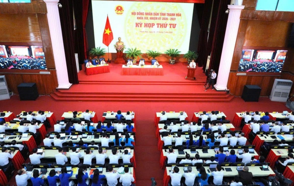 Kỳ họp thứ tư HĐND tỉnh Thanh Hóa khóa XIX, nhiệm kỳ 2026-2031