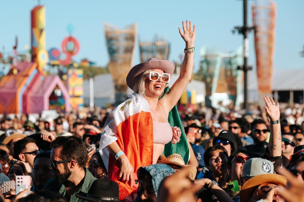 Coachella là một trong những lễ hội âm nhạc có sức ảnh hưởng lớn nhất thế giới, thu hút hàng trăm nghìn khán giả mỗi năm. (Ảnh: Coachella)