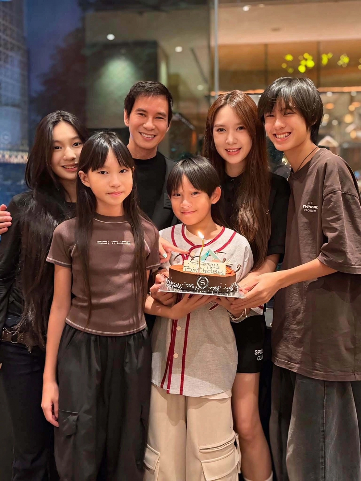 Gia đình Lý Hải - Minh Hà mừng sinh nhật 10 tuổi của con trai Mio Phi Phong.