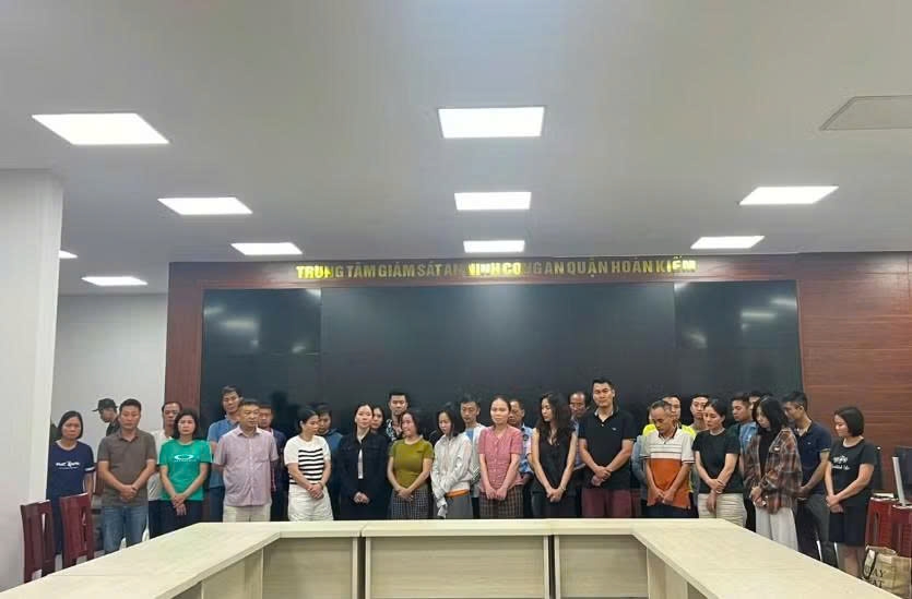 Các bị can trong vụ án