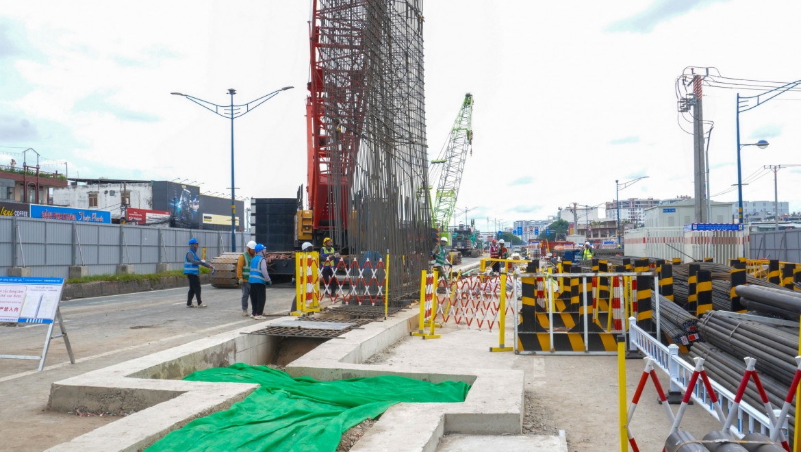 Thi công tường vây là hạng mục kỹ thuật đầu tiên để các máy TBM vận hành (ảnh: MAUR)