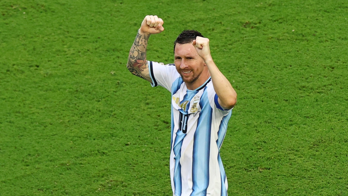 Messi đang dẫn đầu danh sách vua phá lưới World Cup 2026 (Ảnh: Reuters)