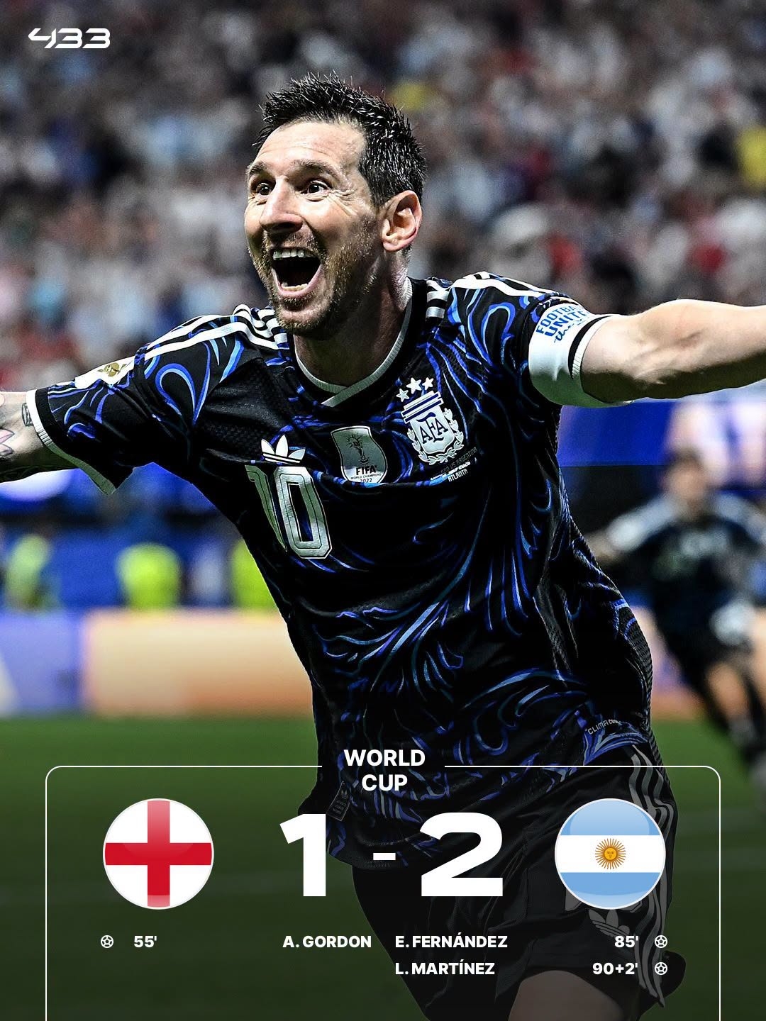 Messi tỏa sáng giúp Argentina vào chung kết World Cup 2026.