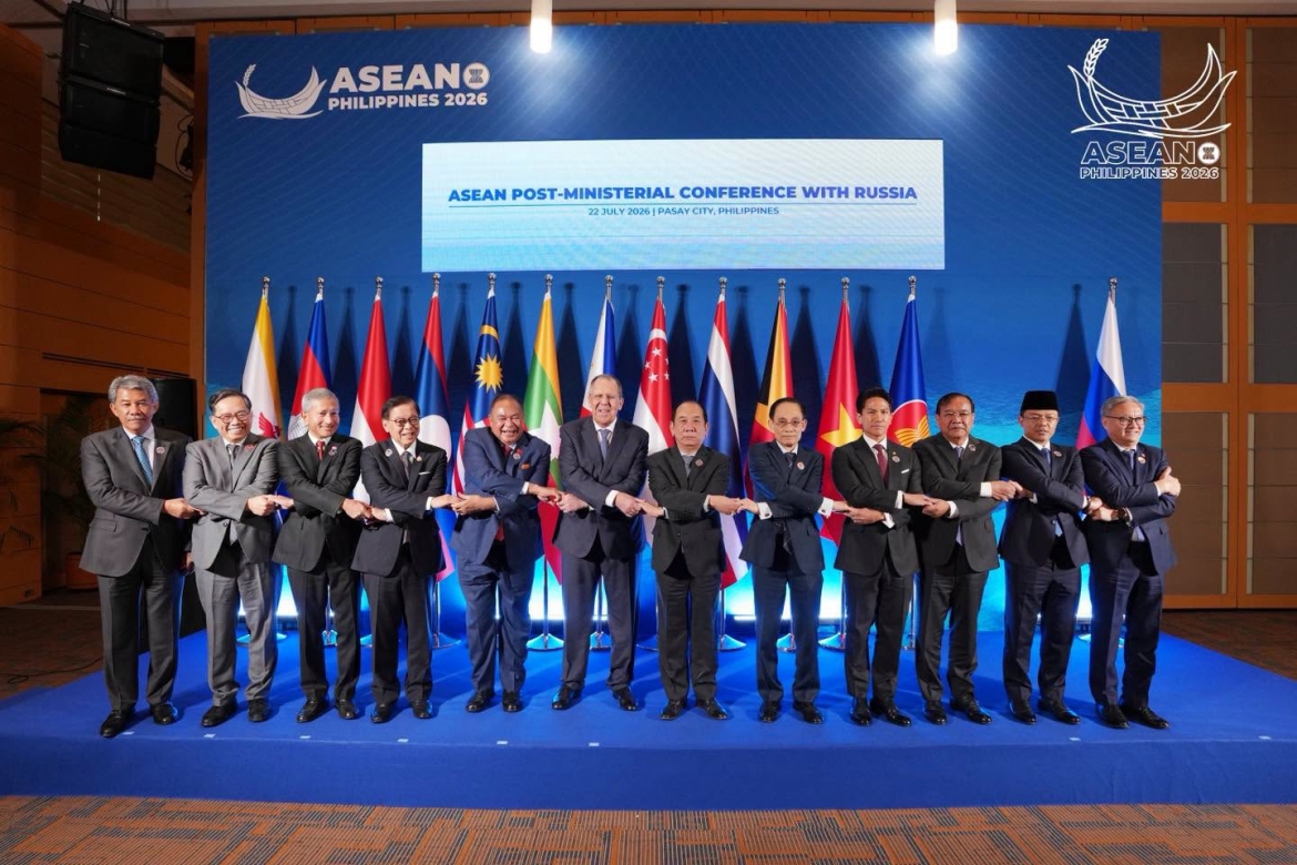 Hội nghị Bộ trưởng Ngoại giao ASEAN - Nga. (Ảnh: BTC ASEAN)