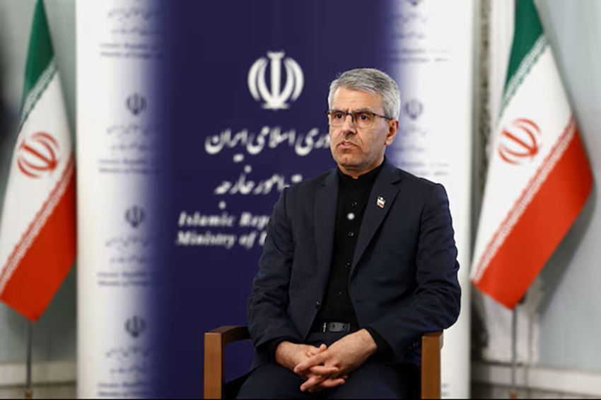 Người phát ngôn Bộ Ngoại giao Iran Esmaeil Baqaei. Ảnh: Reuters