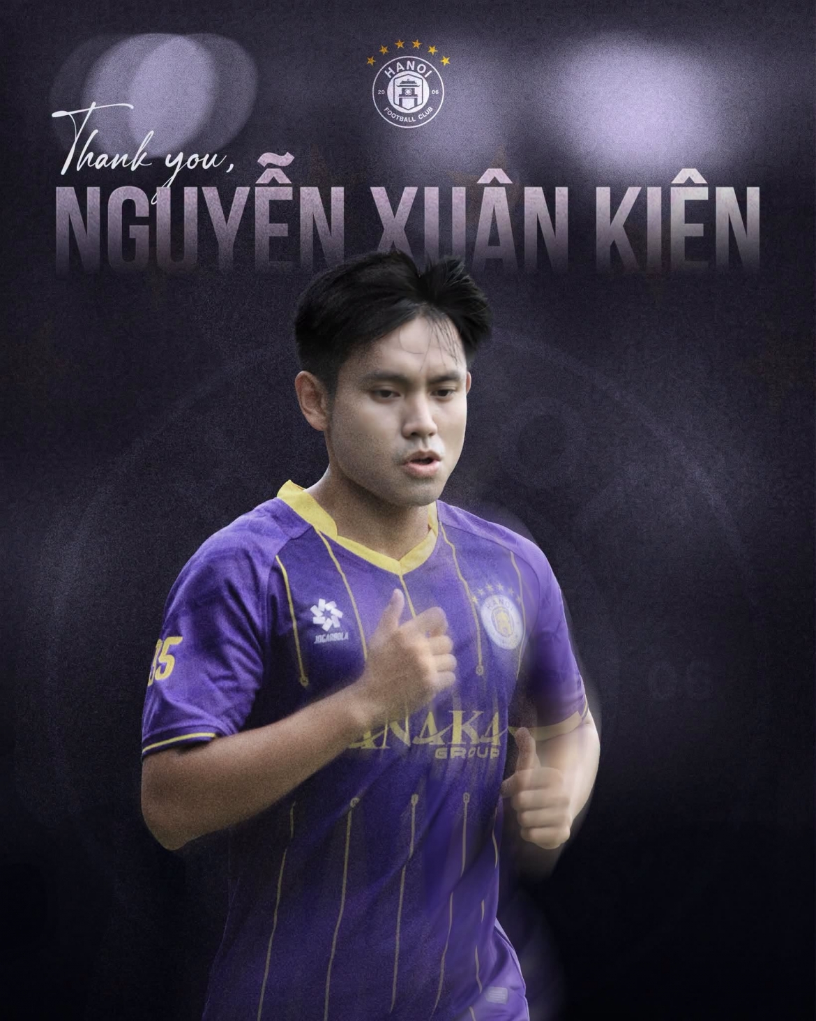 Hà Nội FC chia tay Xuân Kiên.