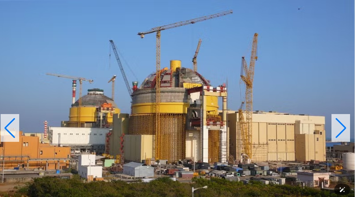 Nhà máy điện hạt nhân Kudankulam, Ấn Độ. Ảnh: IAEA