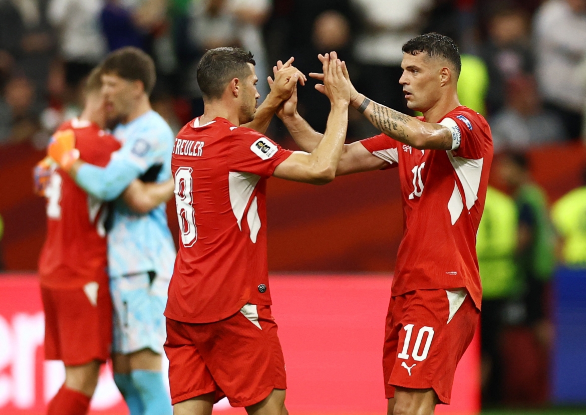 Thụy Sĩ càng chơi càng hay ở World Cup 2026 (Ảnh: Reuters).