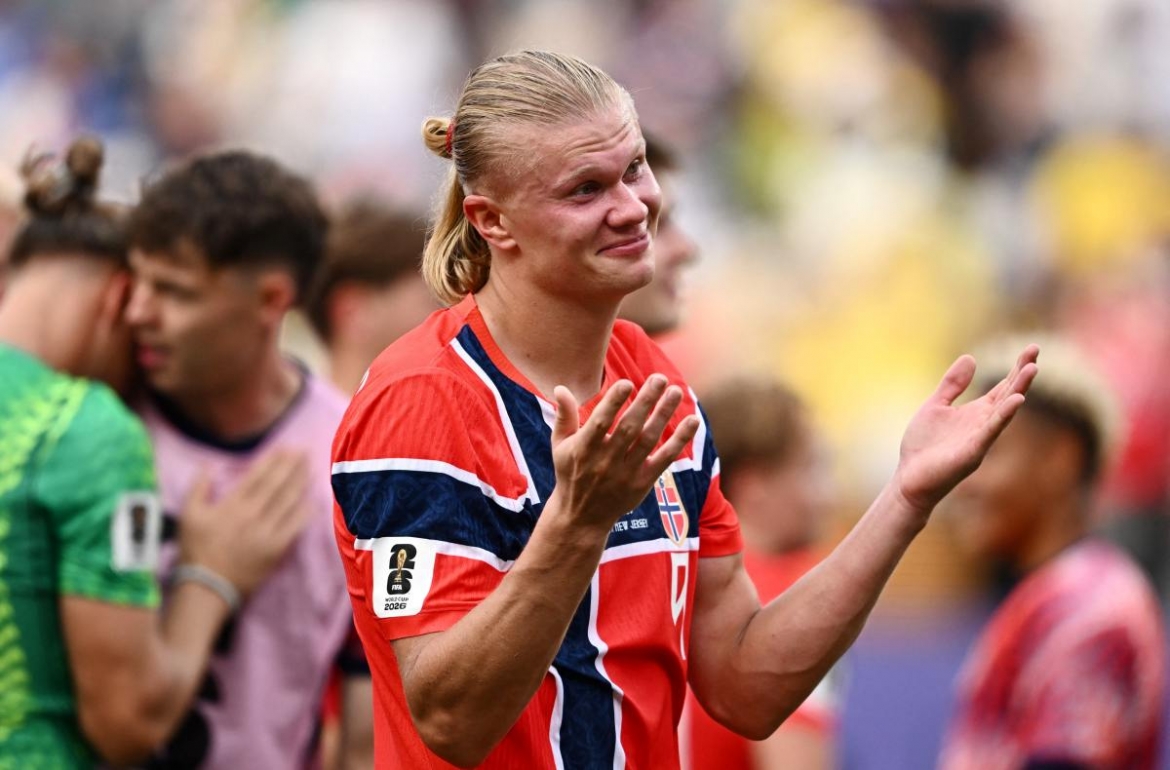 Erling Haaland đang có hiệu suất ghi bàn khủng khiếp (Ảnh: Reuters).