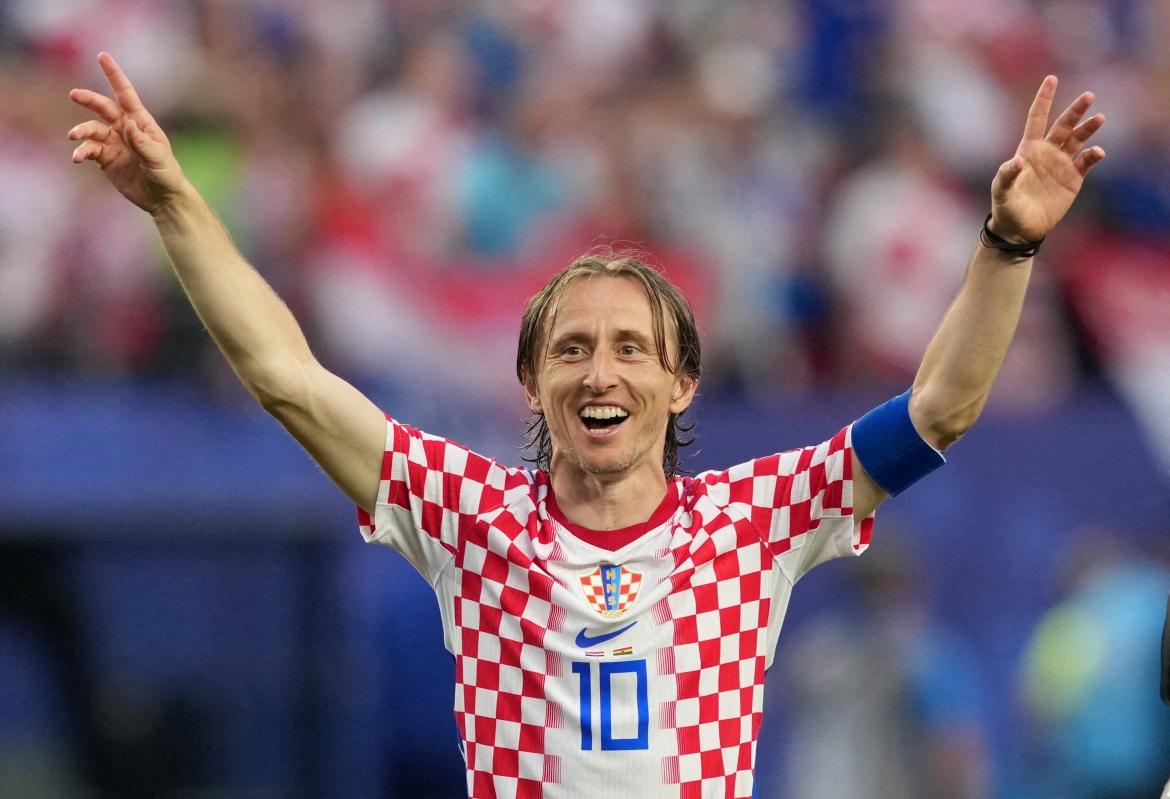Luka Modric là niềm cảm hứng của Croatia (Ảnh: Reuters).