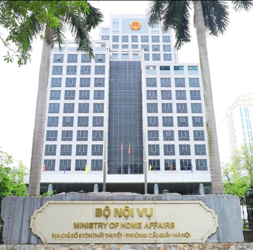 Trụ sở Bộ Nội vụ. Ảnh:  Ảnh: moha.gov.vn