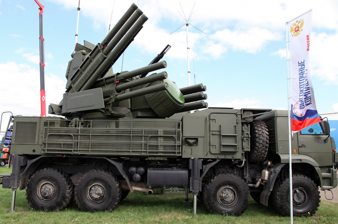 Hệ thống phòng không Pantsir-S của Nga. Ảnh: Wikipedia