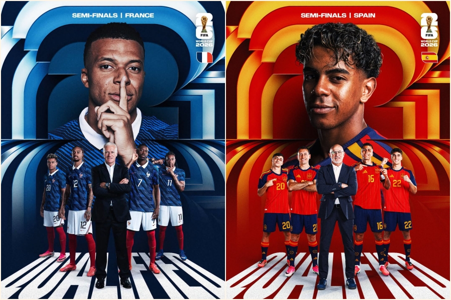 Cuộc đọ sức giữa Pháp với Tây Ban Nha được coi là trận chung kết sớm (Ảnh: FIFA)