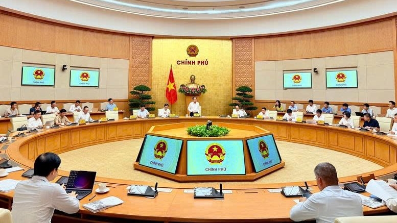 Quang cảnh cuộc họp (Ảnh Thu Sa)